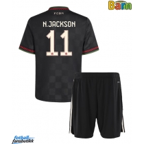 Bayern Munich Nicolas Jackson #11 Tredjedraktsett Barn 2025-26 Kortermet (+ Korte bukser)